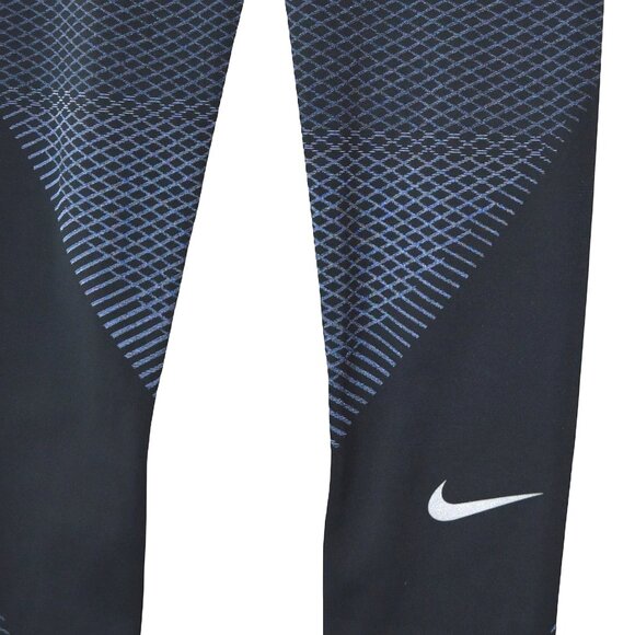 Nike Zonal Strength Leggings Designed for Runners Size Medium Navy - Picture 3 of 10